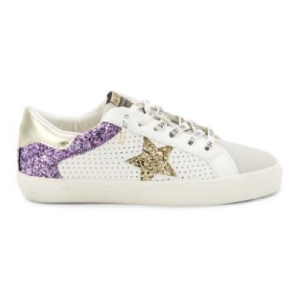 Vintage Havana Halle Glitter Mix Media Sneakers